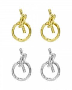 Circle Knot Earrings