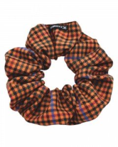 Mandy Check Scrunchie