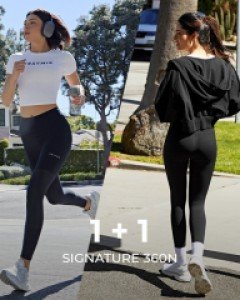 블랙라벨 시그니처 360N 레깅스 1+1