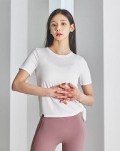 언밸런스 트임 숏슬리브