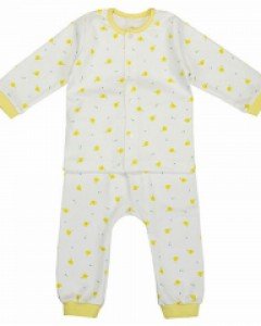 [네츄라오가닉] 병아리 양면 내의 (6m)