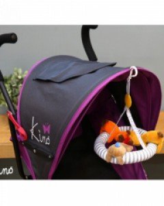 [큐비앤맘] 유모차 휴대용 모빌 (오르골포함)