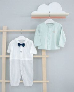 [큐비앤맘] 세런 7부 우주복 가디건세트 (70호)