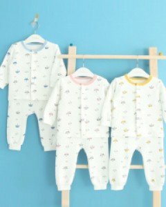 [큐비앤맘] 로얄 드로잉 웜 보온내의 (블루,핑크,옐로우)