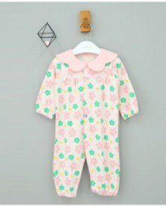 [큐비앤맘] 블라썸 플라워 우주복 (70~80호)