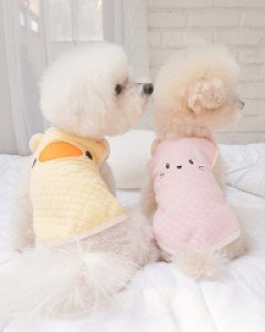 블랙라벨퍼피 애니멀누빔 베스트
