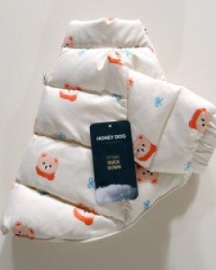 한파에도 끄떡없는 허니독 오리털패딩