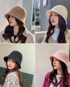 O뽀글이 양털 벙거지_253604