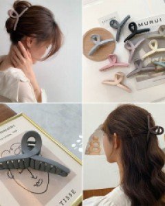 N파스텔 무광 꼬임 집게핀_254800