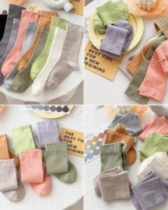 [1세트/10개]D캔디 컬러 양말 세트_254803