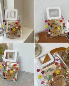 W클리어 사각 토트백_256604