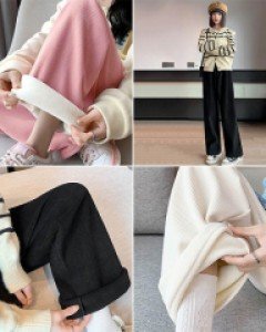 [전체기모안감]와이드 코듀로이 팬츠_259111