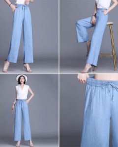 O2헤지청 와이드 밴딩 팬츠_260422
