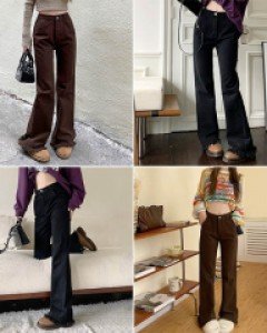 D1프린지밑단 레귤러핏 진 팬츠_261219