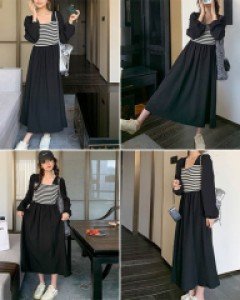 P9하이스트라이프 플레어 원피스_261349