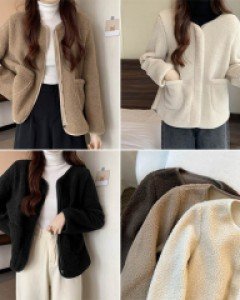 Q2웜뽀글이 양털 집업 자켓_261653