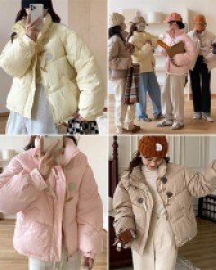 P6토글포인트 하이넥 패딩 점퍼_261733