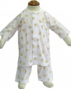 포에버 귀염 아기 유아 신생아 봄 여름 7부 내의 내복 상하 / 블루 핑크 75호 80호 90호/ 90호는 상의 단추 반타개