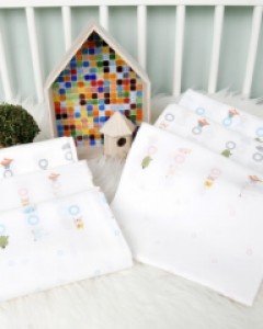 에프랑 프렌즈 무형광 순면 아기 유아 신생아 기저귀 5매, 10매 세트 / 90cm x 115cm