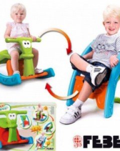 피버 컴비네이션 라이더 (흔들의자와 유아의자가 하나로 2in1) 아기 유아 의자