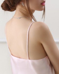 원피스슬립} 심플 슬립 원피스 핑크