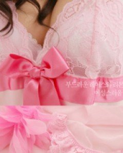 slip} 에리카 핑크 슬립+T팬티