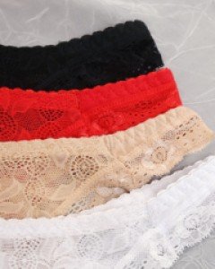 Panties} 다운 레이스 티팬티