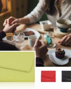 비앙카 3컬러 장지갑 소가죽