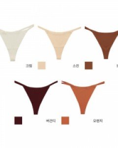 panties} 스윗 누디 티팬티