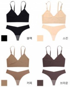 bra} 허그누디 브라팬티세트