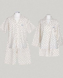 커플잠옷} 커플 굿마인드도트 코튼 카라 잠옷