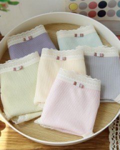 panties} 골지 레이스 팬티