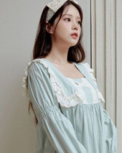 여성 마리앤 워싱코튼 투피스 잠옷