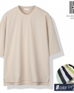 [해리슨] 와플 7부 티셔츠 LWD1132