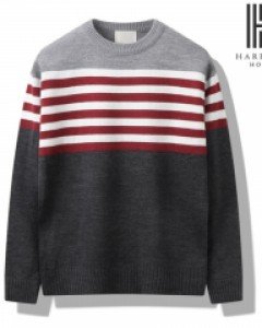 [해리슨] 6번 단가라 라운드 니트 MD1058
