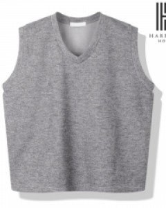 [해리슨] 리브드 브이넥 조끼 MJB1607