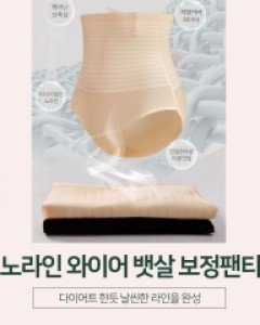 노라인 와이어 뱃살 보정팬티 [당일발송]