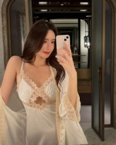 레미지 슬립 로브 세트 [당일발송]