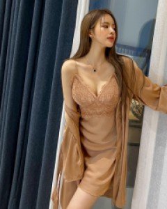 아르뷰 슬립 로브 세트 [당일발송]