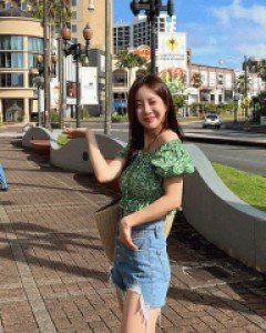 하베 데님 숏팬츠