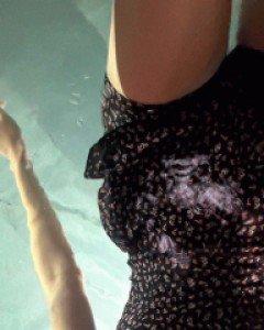 아워 원피스 비키니+스크런치 [당일발송]