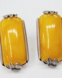 네모 호박귀걸이