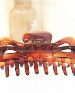프랑스 수입 가면 올림머리집게핀 (M,L)