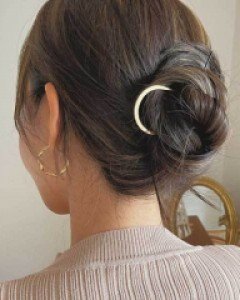 메탈 유핀 비녀