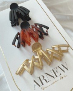 아르뉴 꽃게 집게핀