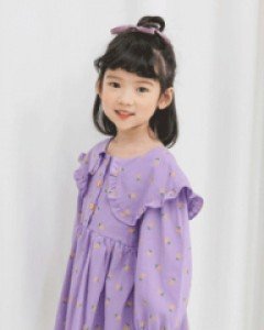 라벤더꽃원피스