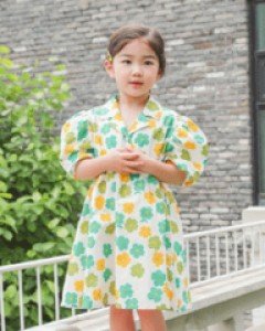 프린플라워원피스