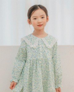 잔꽃카라원피스