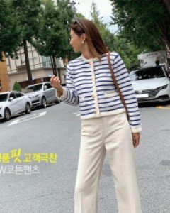 [재고한정50%할인][프리미엄퀄리티]포켓 스티치 겨울명품핏 세미와이드 레직기 기모 코튼컬러팬츠