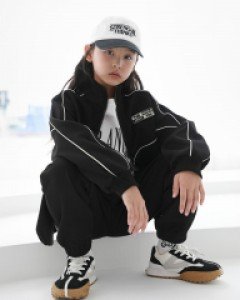 더블유우븐집업SET